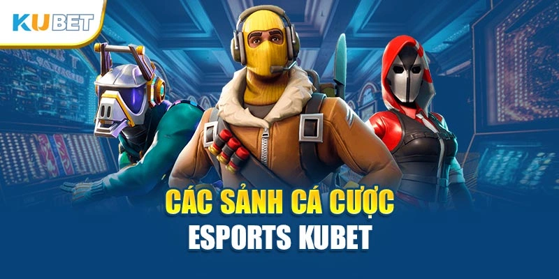 Các sảnh cá cược esports kubet